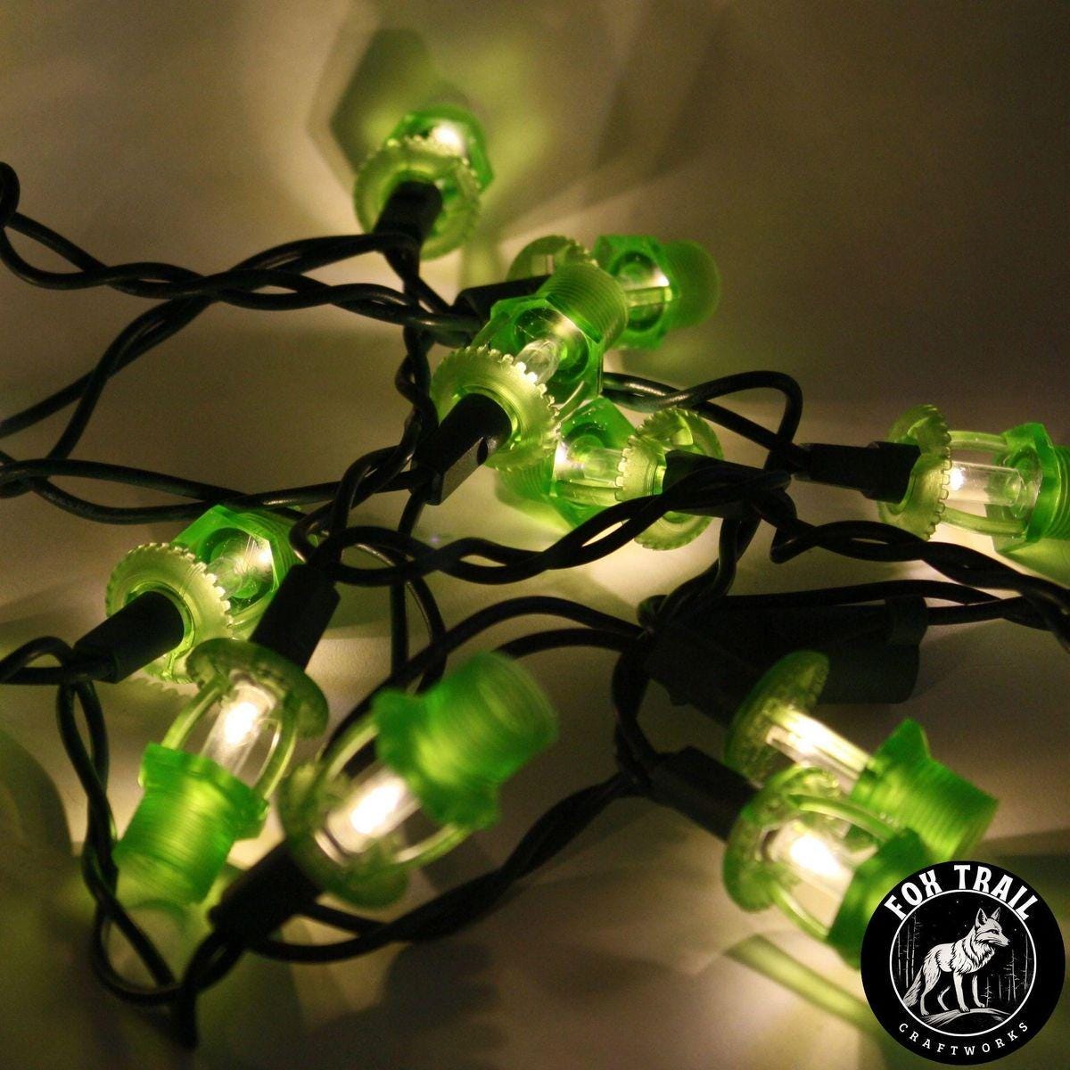 Fire Sprinkler String Lights – White Christmas Edition