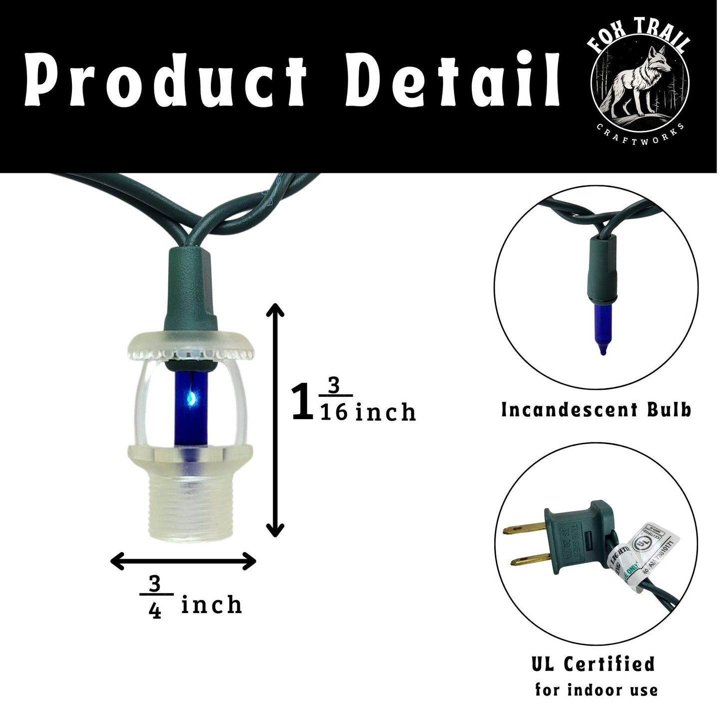 Fire Sprinkler String Lights – Multi‑Color with Clear or White Covers