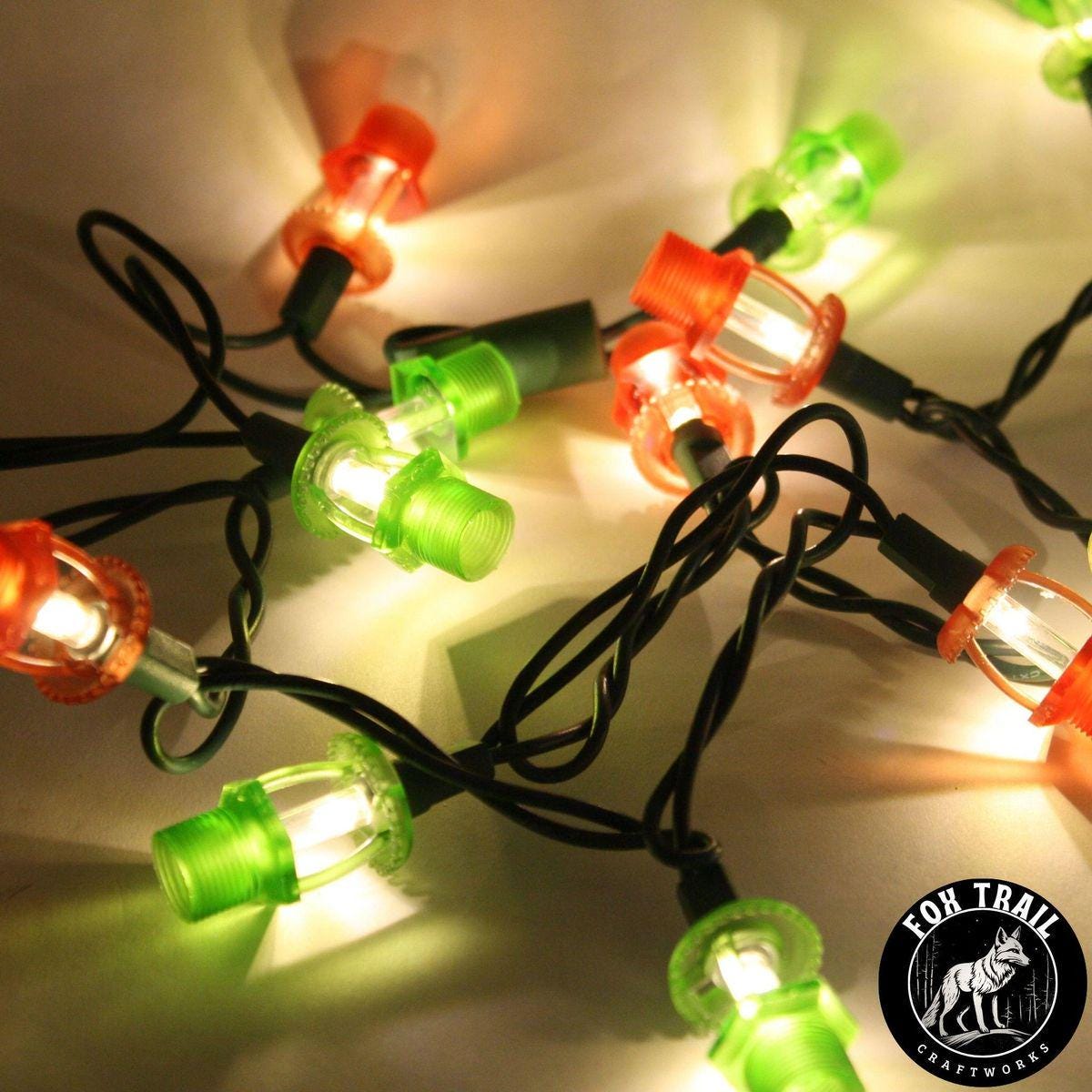 Fire Sprinkler String Lights – White Christmas Edition