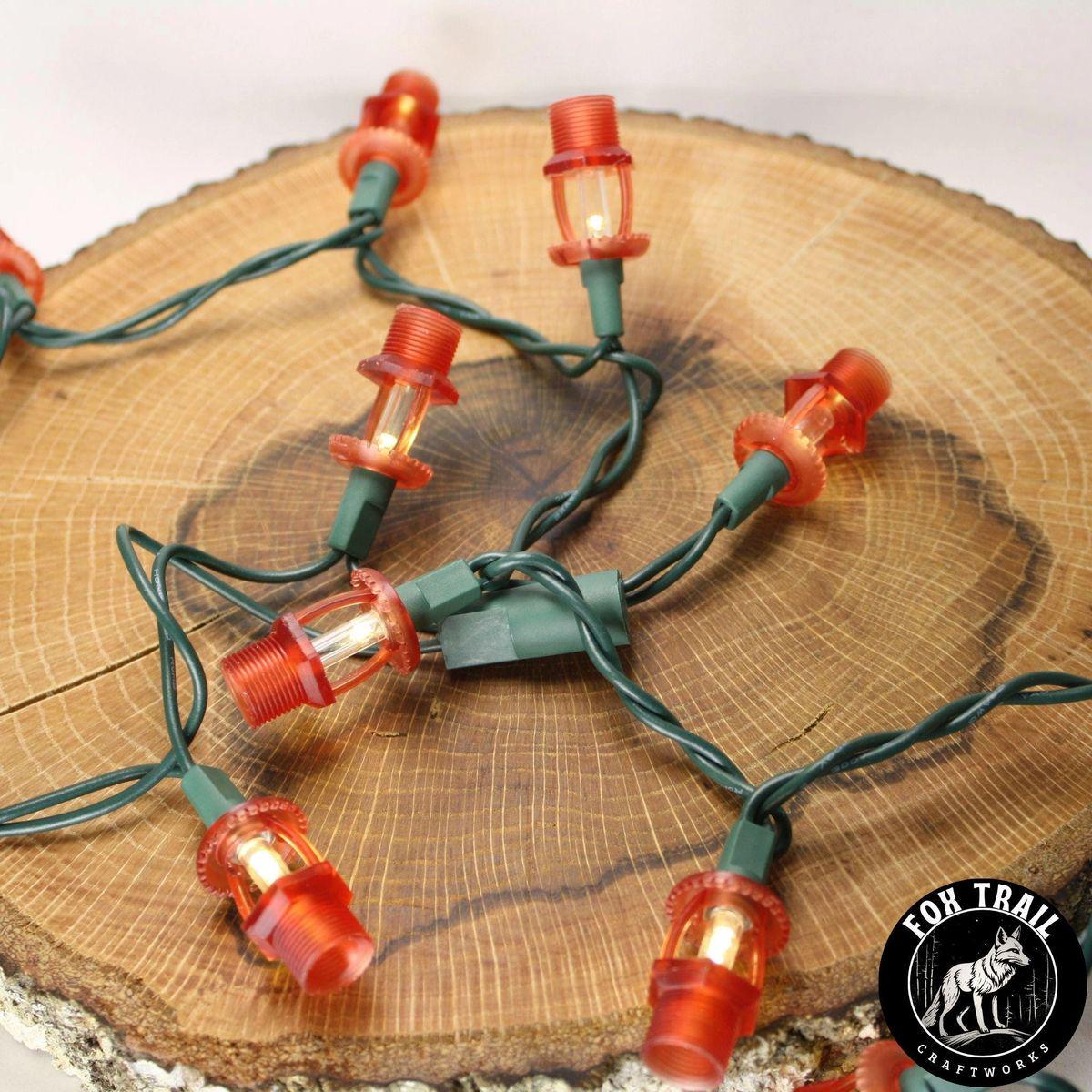 Fire Sprinkler String Lights – White Christmas Edition