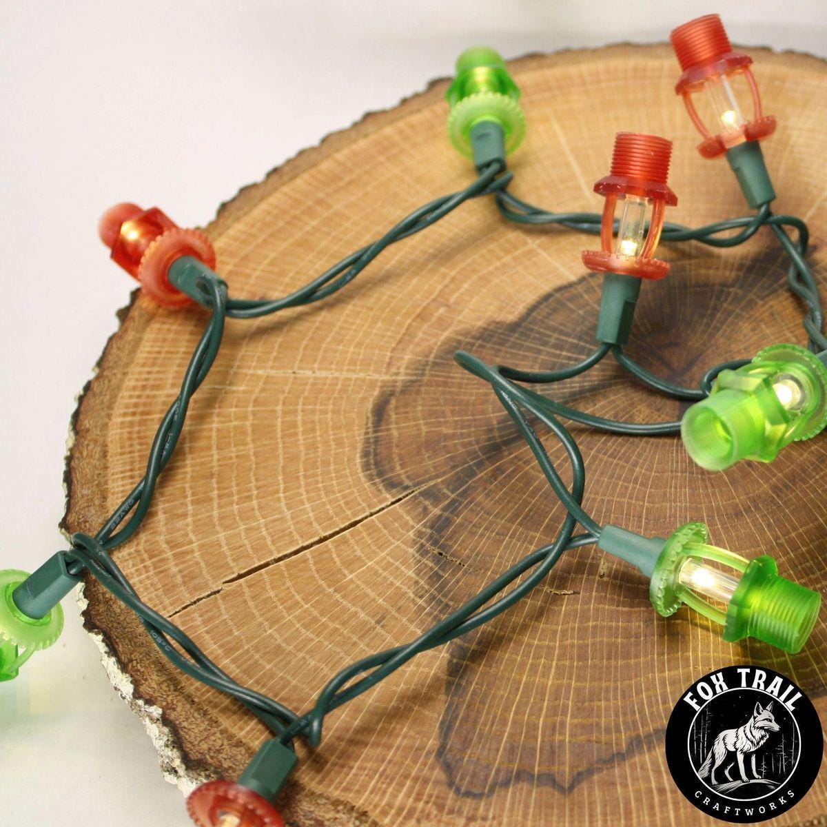 Fire Sprinkler String Lights – White Christmas Edition