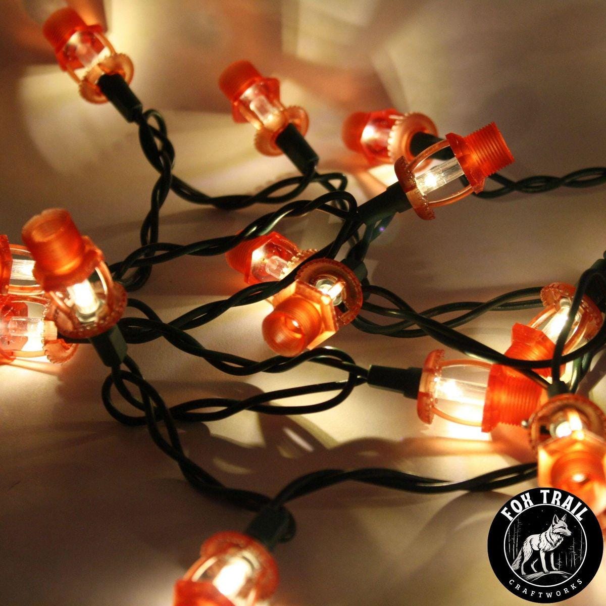 Fire Sprinkler String Lights – White Christmas Edition