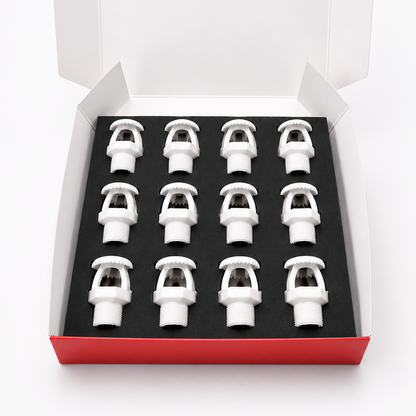 12-Pack Fire Sprinkler String Light Covers – Fits Mini Lights