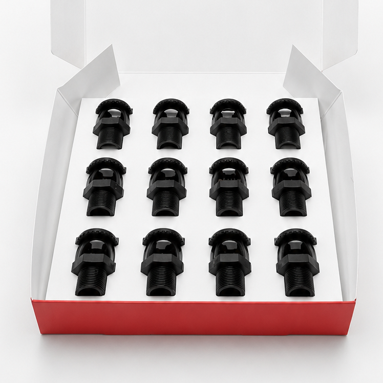 12-Pack Fire Sprinkler String Light Covers – Fits Mini Lights