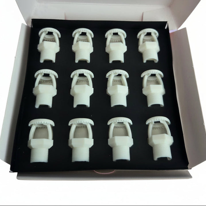 12-Pack Fire Sprinkler String Light Covers – Fits Mini Lights