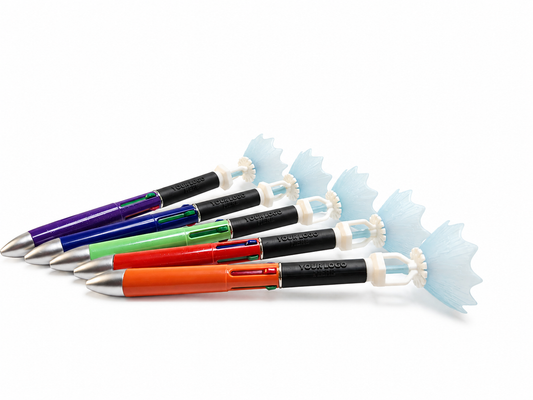 4-Color Fire Sprinkler Fidget Pen (50 or 100 pack)