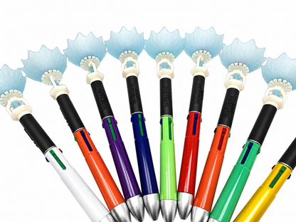 4-Color Fire Sprinkler Fidget Pen (50 or 100 pack)