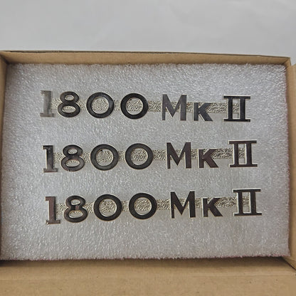 MGA 1800MKII Emblem Set – Custom 1600‑Style Badges (Set of 3)