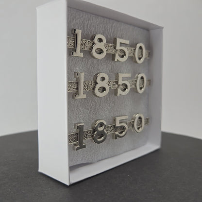 Custom MGA Emblem Set – 1850 Design, Classic 1600-Inspired (Set of 3)