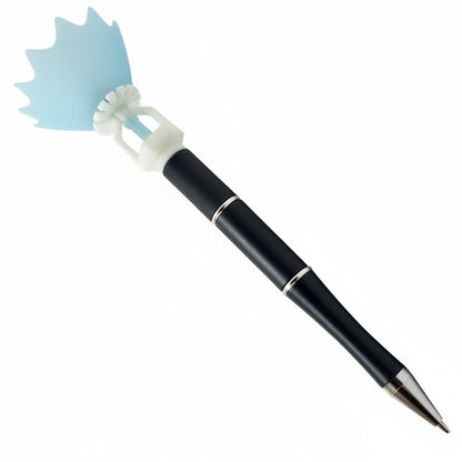 fire sprinkler themed fidget pen on white background
