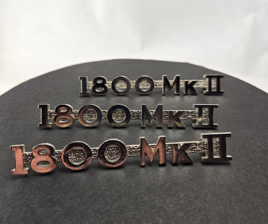 MGA 1800MKII Emblem Set – Custom 1600‑Style Badges (Set of 3)