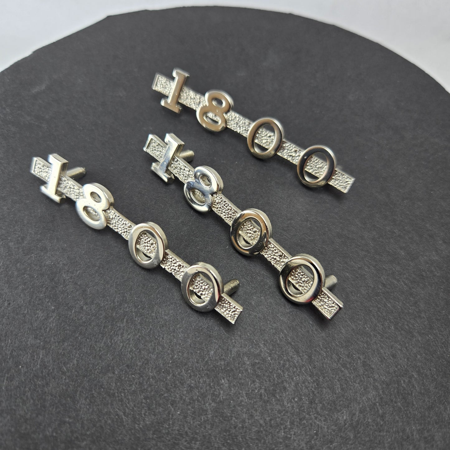 MGA 1800 Emblem Set – Custom 1600‑Style Badges (Set of 3)