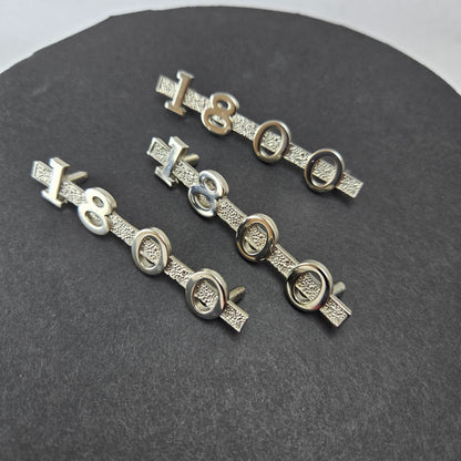 MGA 1800 Emblem Set – Custom 1600‑Style Badges (Set of 3)